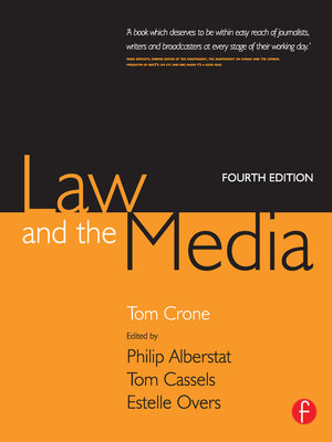 cover image of Law and the Media